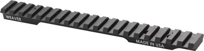 Ruger American Tactical Matte with Extended Multi-Slot Weaver Base