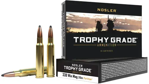 Nosler Trophy Grade .338 Win Mag 210gr AccuBond 20rd Box
