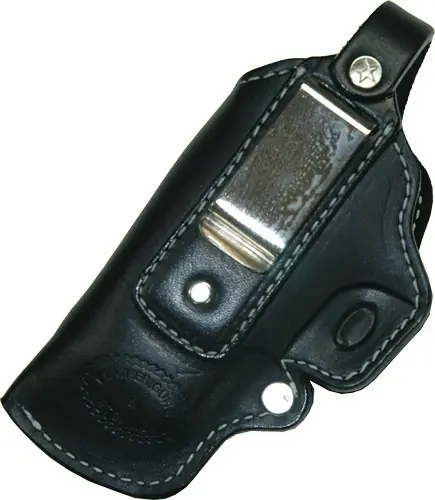Bond Arms 3.5" Barrel Leather Belt Clip Holster Right Handed - Black