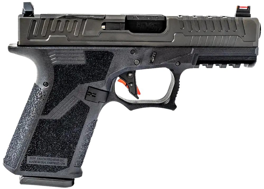 Faxon Firearms FX-19 Patriot 9mm Compact Pistol with Optic Cut Slide and Picatinny Rail