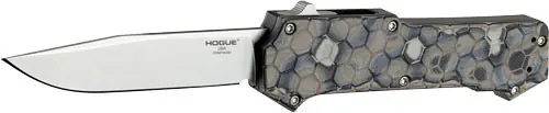 G-10 Frame Dark Earth Hogue Compound 3.5" OTF Automatic Knife