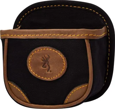 Carrier Black/Brown Browning Canvas Shell Box