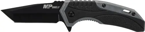 Tanto Spring Assist Knife - Black S&W M&P Shield 2.8"