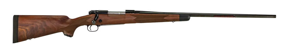 Winchester Model 70 Super Grade .264 Win Mag, 26" Barrel, 3+1 Capacity, High Polished Blued Finish, Satin Fancy Walnut Stock