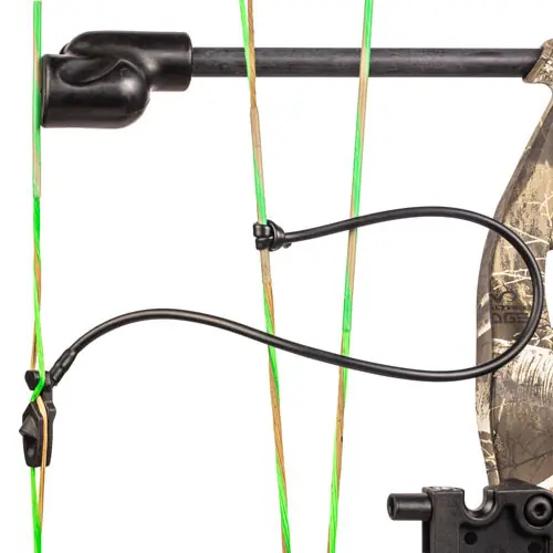 1/4" Black Trophy Ridge No-Tie Tube Peep Sight
