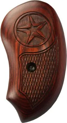Rosewood/Grey Laser Starbond Arms Extended Laminate Grip