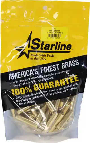 50 Pack HSM Brass 350 Legend Unprimed Cases