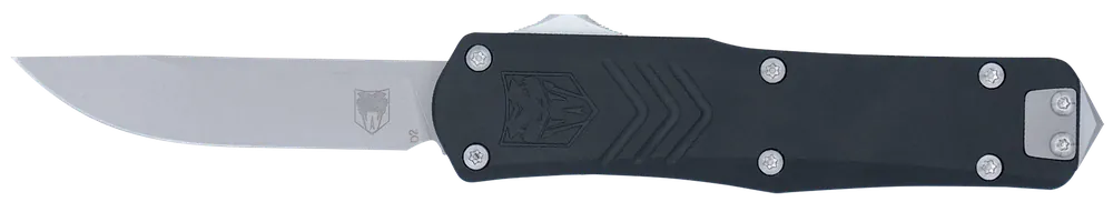 CobraTec FS-X Gen III Small OTF Knife with 2.75" D2 Steel Blade and 3.88" Aluminum Handle