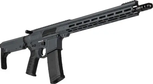 CMMG Resolute MK4 5.56mm Sniper Rifle with 16.1" Barrel and 30-Round Capacity in Grey