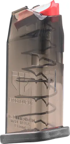 9RD Carbon Smoke Magazine for Glock 45ACP - Fits G30!ETS