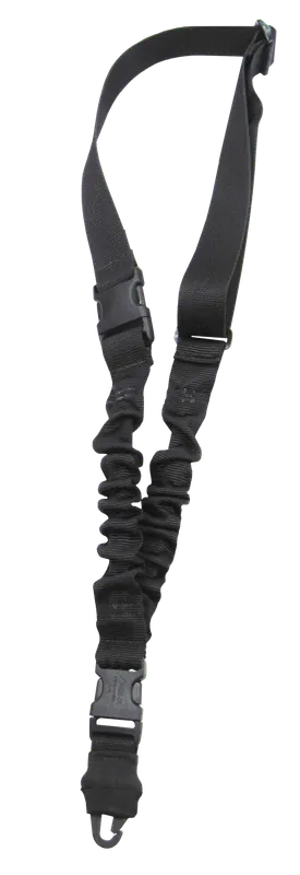 Tacshield T6010BK Single-Point Shock Sling for Rifle/Shotgun - Black Webbing