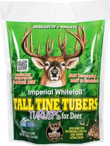 TUBERS 1/2 ACRE 3LBS FALL WHITETAIL INSTITUTE TALL TINE