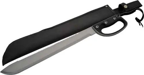 SZCO Rite Edge 24.75" Machete with 19" Rubber Grip