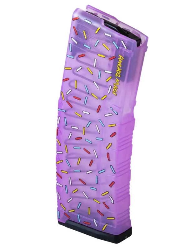 Amend2 MOD-C Sprinkle Donut 30+1 AR-15 Magazine - Pink Sprinkles 5.56 NATO
