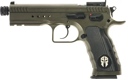 Tanfoglio Tactical Pro 9mm 4.9" 17/20RD Steel Threaded Barrel