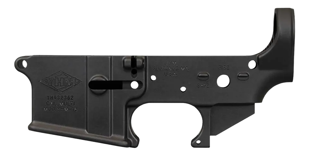 Yankee Hill 125 AR-15 Lower Receiver 5.56 NATO Black Anodized