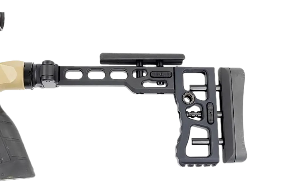 Samson S.A.S Folding Stock - Black Anodized Aluminum 040616801