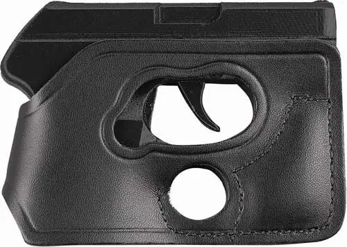 Ambidextrous Leather Holster for Kimber Solo - DeSantis Pocket Shot in Black