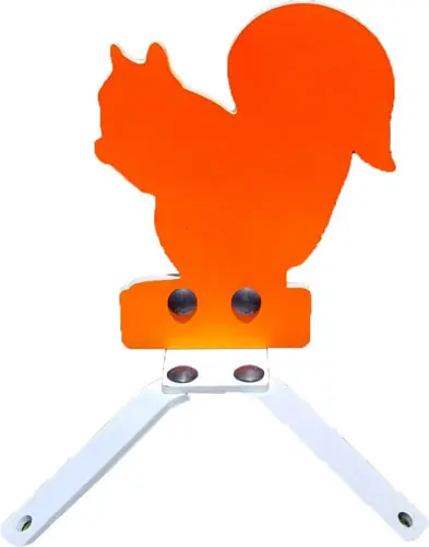 3/8" Steel Squirrel Target - AR500 Springer Target