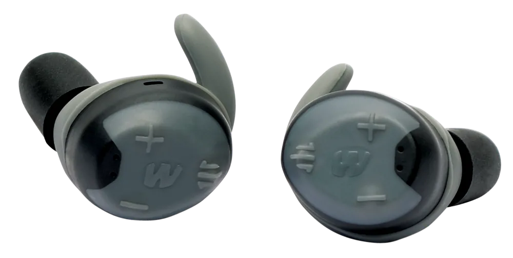 Walker's GWPSLCRRC2 Silencer 2.0 R600 26 dB Ear Protection - Gray Polymer