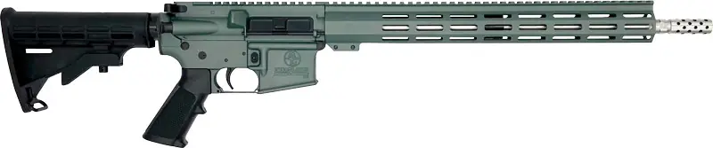 16" Stainless Steel Barrel Charcoal Green GLFA AR15 Rifle .223 Wylde