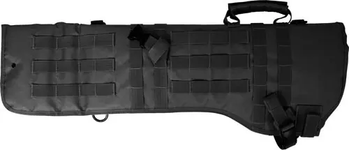 Black Red Rock Molle Rifle Scabbard