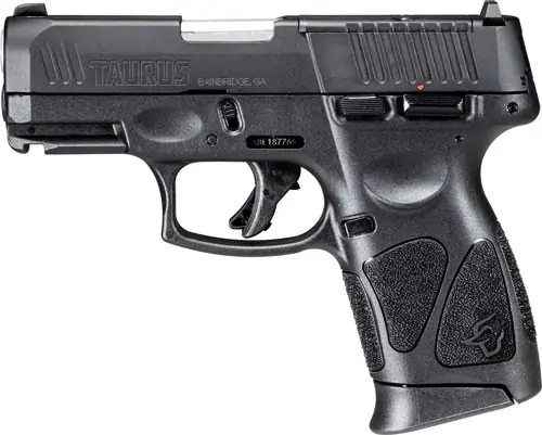 Taurus G3C 9mm Matte Optics Ready 10-Shot 3.26" 3-Dot Adjustable
