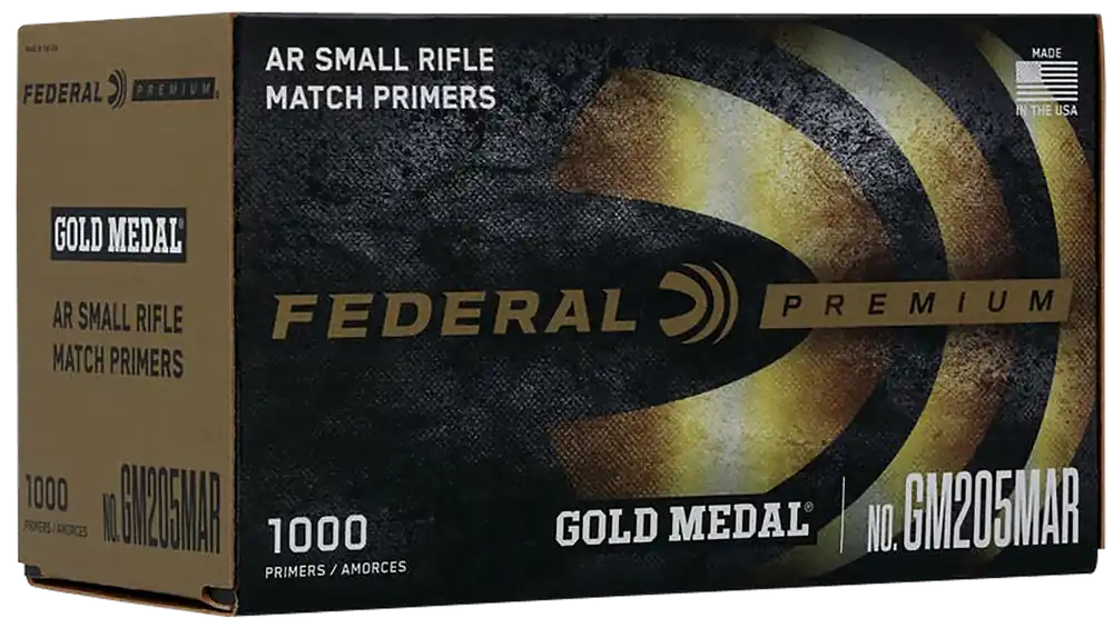 Federal GM205MAR Gold Medal Premium Small AR Rifle Multi Caliber - 1000 Rounds Per Box, 5 Boxes Per Case