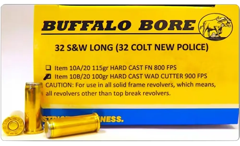 Buffalo Bore 45 Colt +P 300gr SJFP Ammo - 20 Rounds/Box