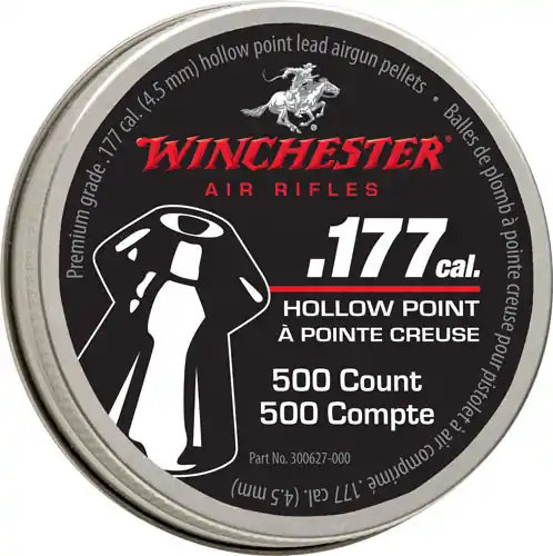 Winchester .177 HP Pellet 6-Pack Case (500 Count)