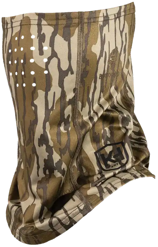 Moultrie KHT0213 Run N Gun Mossy Oak Bottomland Half Face Mask OSFM