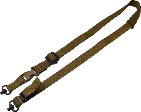 QD Push Button Padded CoyoteTac Shield Sling 2-in-1 Warrior
