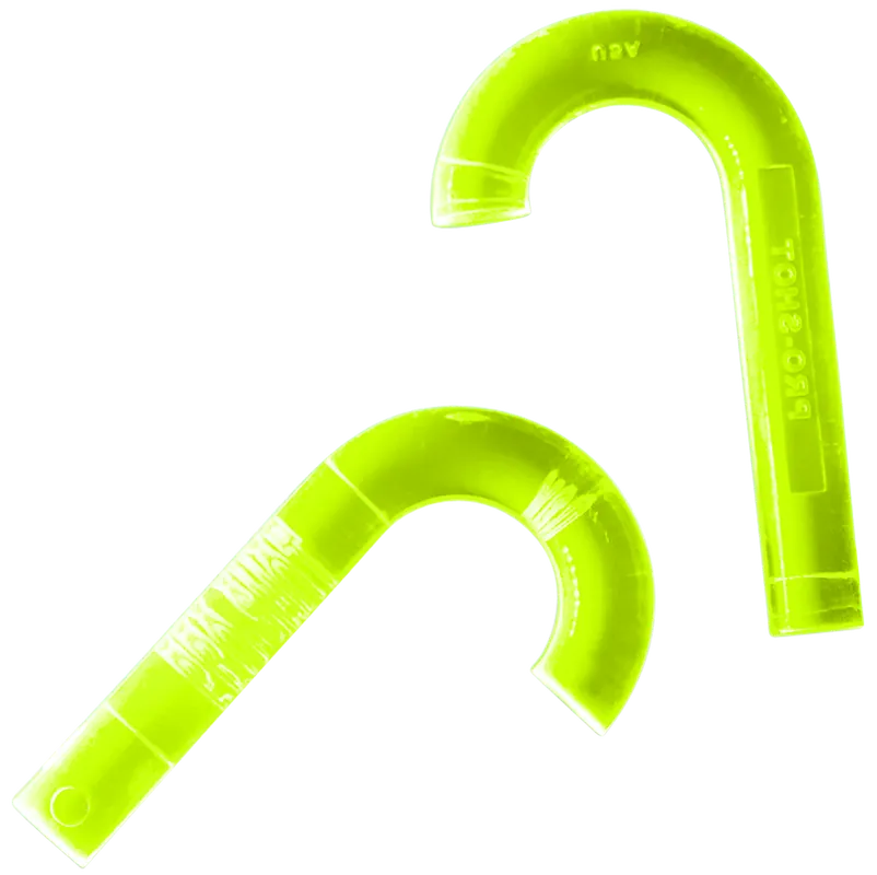 Pro-Shot BLGREEN2PK UV Bore Light Fiber Optic Illuminator for .22 Cal/9mm+ Neon Green 2-Pack