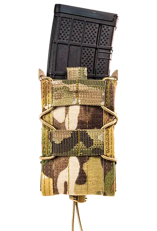 High Speed Gear TACO Single Mag Pouch MultiCam Nylon for Rifle Belt