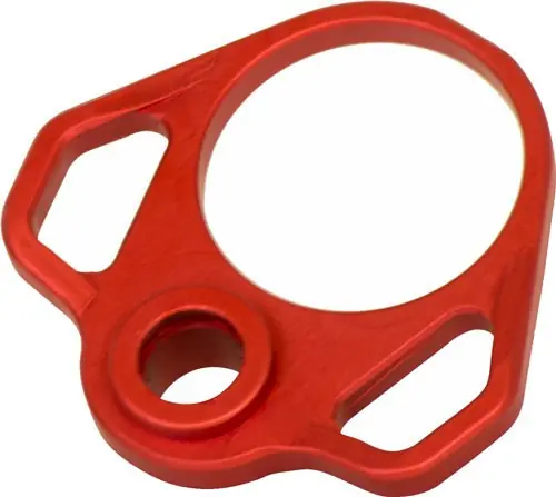 AR-15 Pistol Buffer Tube with Odin Ambi-Sling/QD Plate in Red