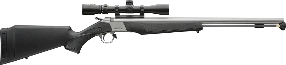 CVA PR2117SSCP Wolf 50 Cal Muzzleloader with Optic and Stainless Steel Features