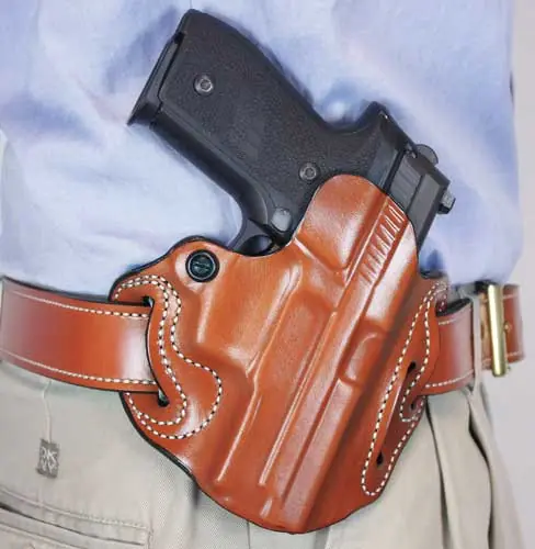 DeSantis Speed Scabbard Holster for Taurus G3 - Right Handed, Leather, OWB