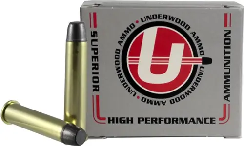 Underwood .45-70 Government 430 Grain Lead-FN Ammunition - 20 Rounds per Box, 10 Boxes per Case