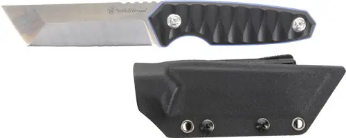 Smith & Wesson 24/7 Tanto Fixed Blade Knife with 4" Full Tang Blade