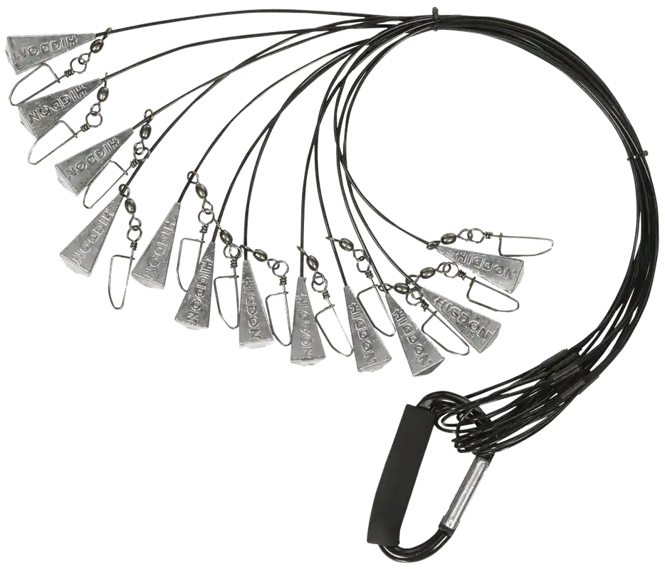 Higdon Outdoors Battleship Rig 36" Black - 12 Pack