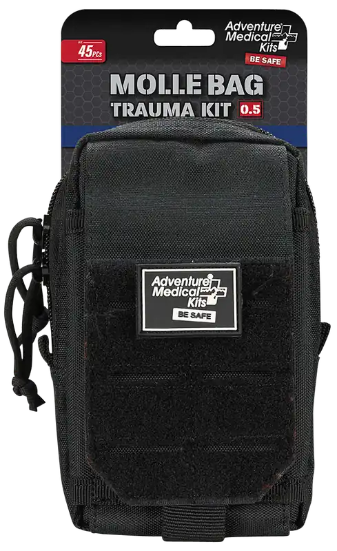 MOLLE Bag Trauma Kit 0.5 - Stop Bleeding, Black by Adventure Medical Kits