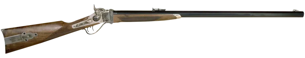 Cimarron AS200 1874 Rifle 45-70 Gov, 34" Blued Octagon Barrel, Walnut Stock