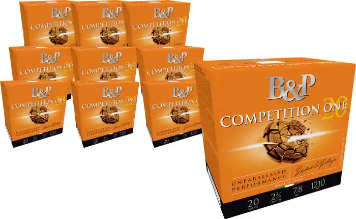 20GA 2.75" 7/8OZ #7.5 Shotgun Shells - 250 Round Case, 1210FPS