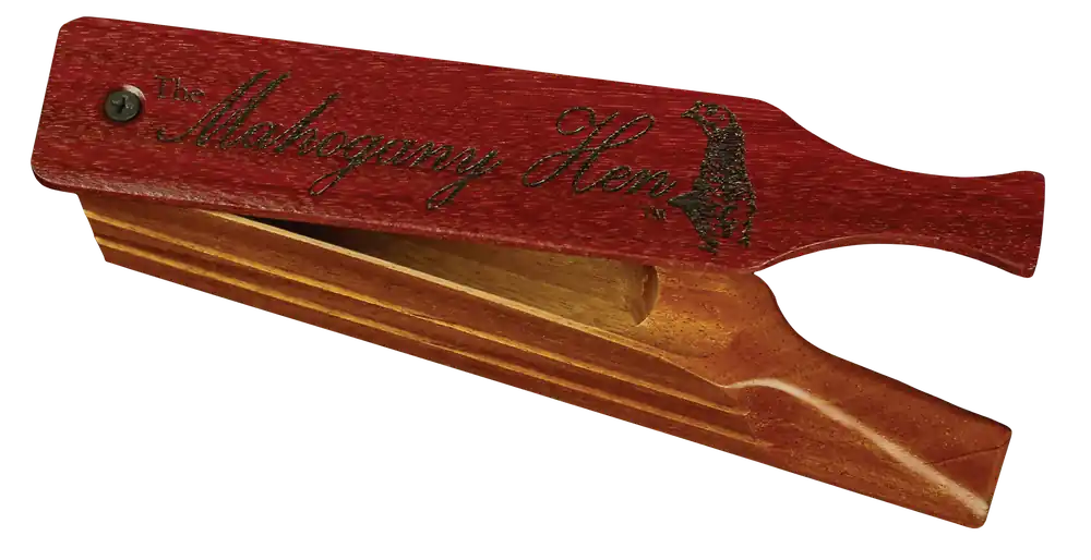 Woodhaven WH345 Mahogany Turkey Call: Authentic Hen Sounds to Attract Turkeys