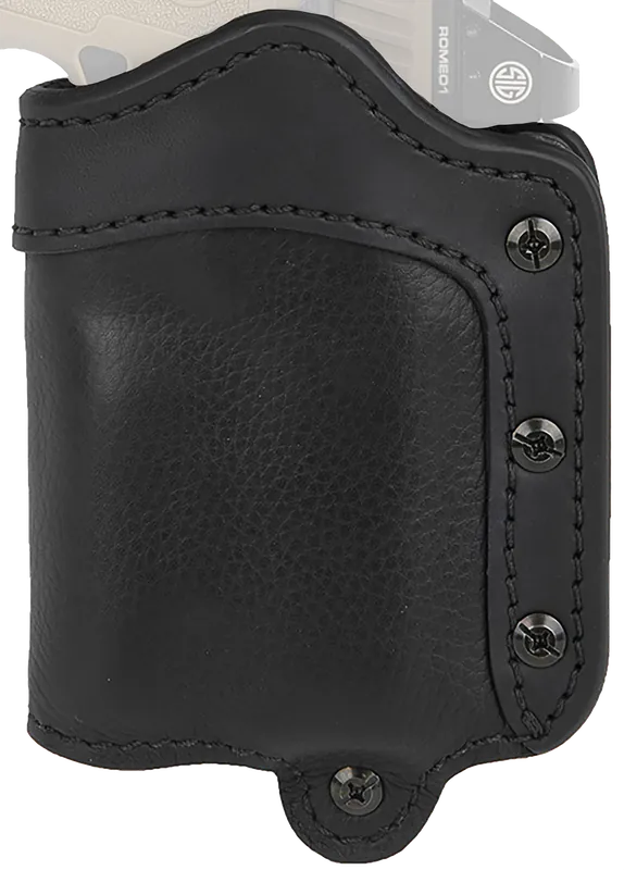Ultra Custom Light Bearing OWB Holster for Sig P320/Springfield XD-M - Night Sky Black Leather