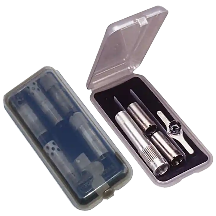 MTM Case-Gard CT9-41 Choke Tube Storage - Holds 6 Extended/9 Short Tubes, Clear Polypropylene