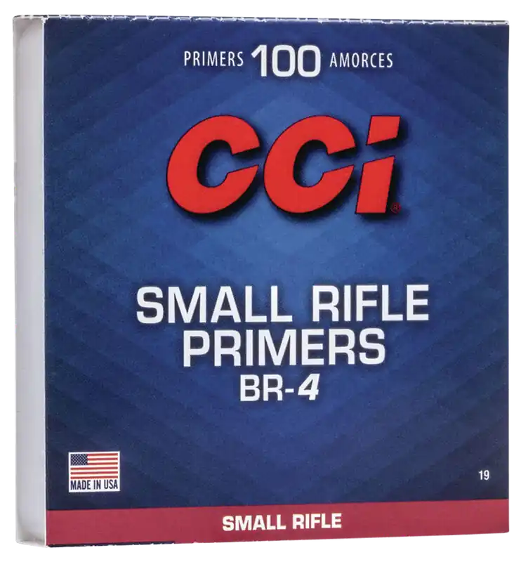 CCI 0019 BR-4 Small Rifle Bench Rest Multi Caliber 1000/Box
