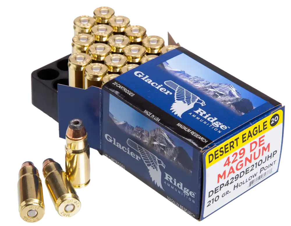 Desert Eagle 429DE 210gr JHP Ammo - 20 Rounds per Box
