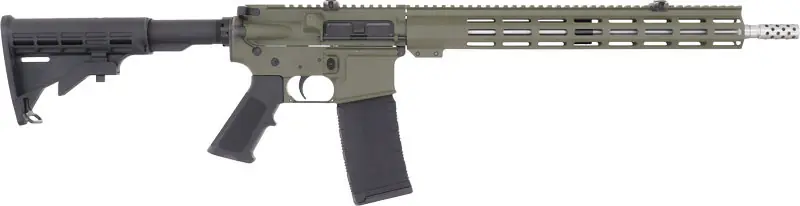 16" Stainless Steel Barrel OD Green GLFA AR-15 Rifle .223 Wylde