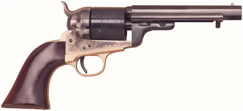 Cimarron 1860 Richards-Mason 38SPL 5.5" FS CC/Blue Walnut Revolver